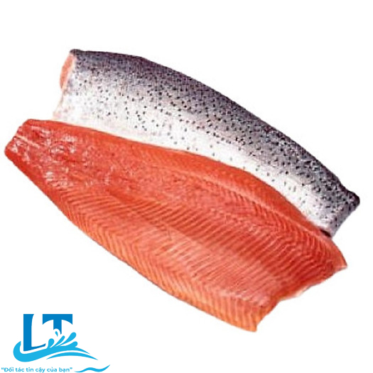 Cá hồi đông lạnh fillet nguyên má